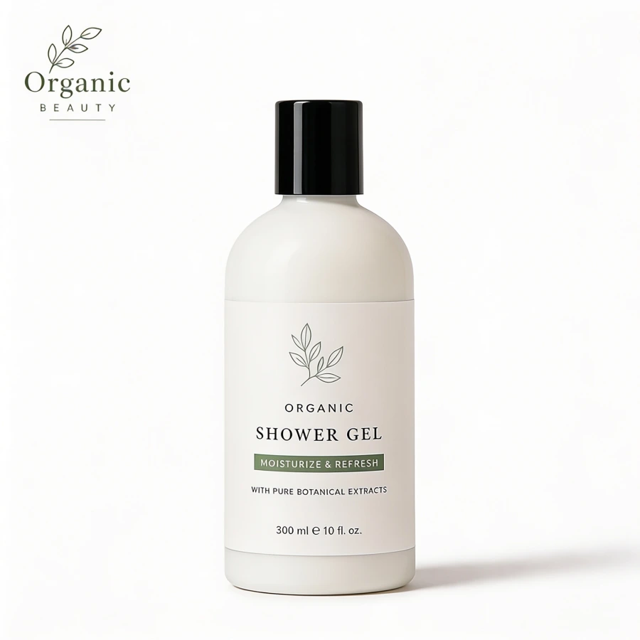 Organic sprchový gel s rostlinnými výtažky 300ml